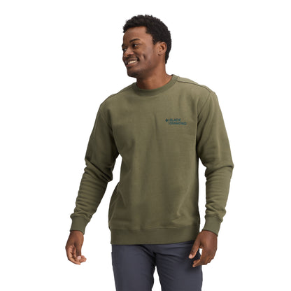 Black Diamond Men's Mini Stacked Crewneck