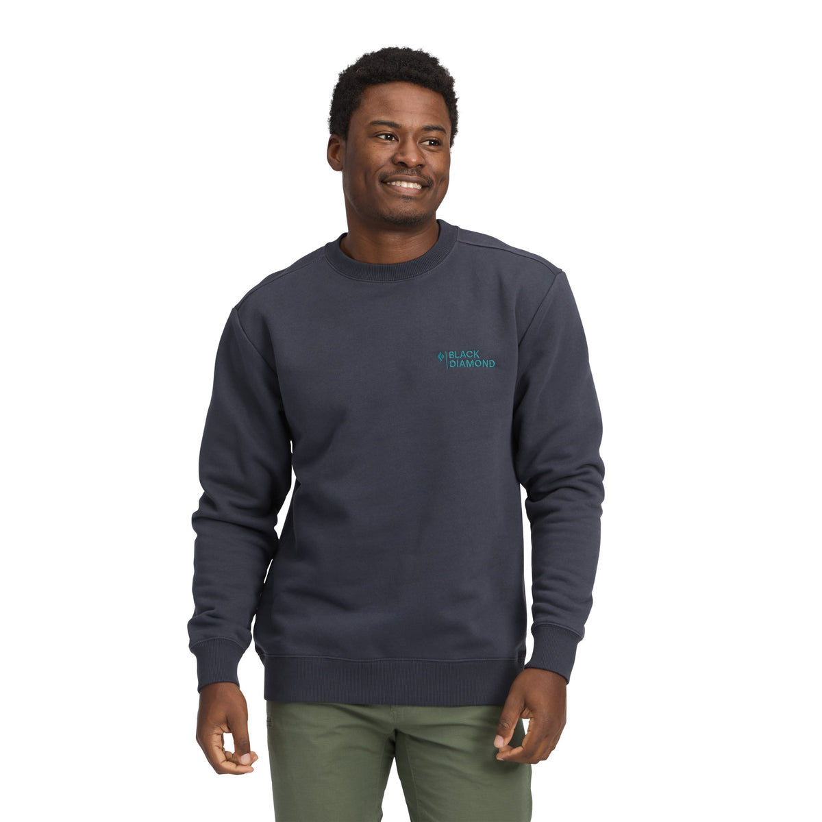 Black Diamond Men's Mini Stacked Crewneck