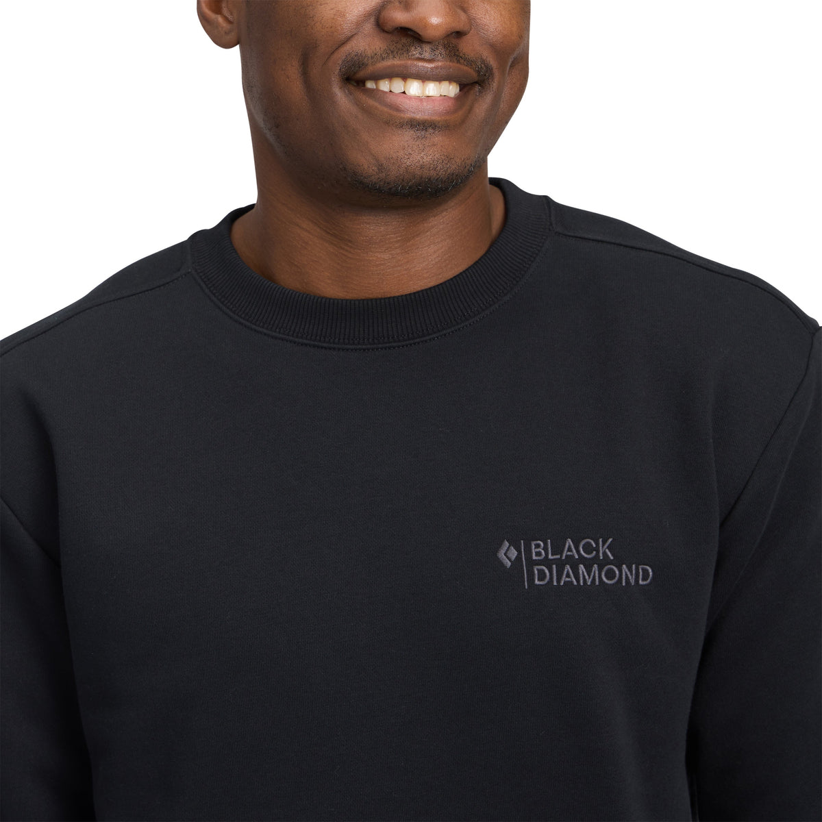 Black Diamond Men's Mini Stacked Crewneck
