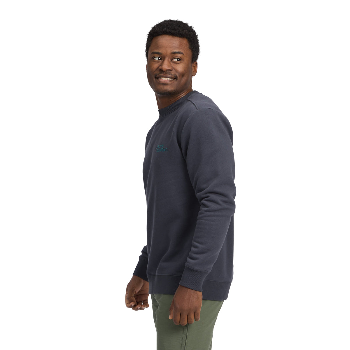 Black Diamond Men's Mini Stacked Crewneck
