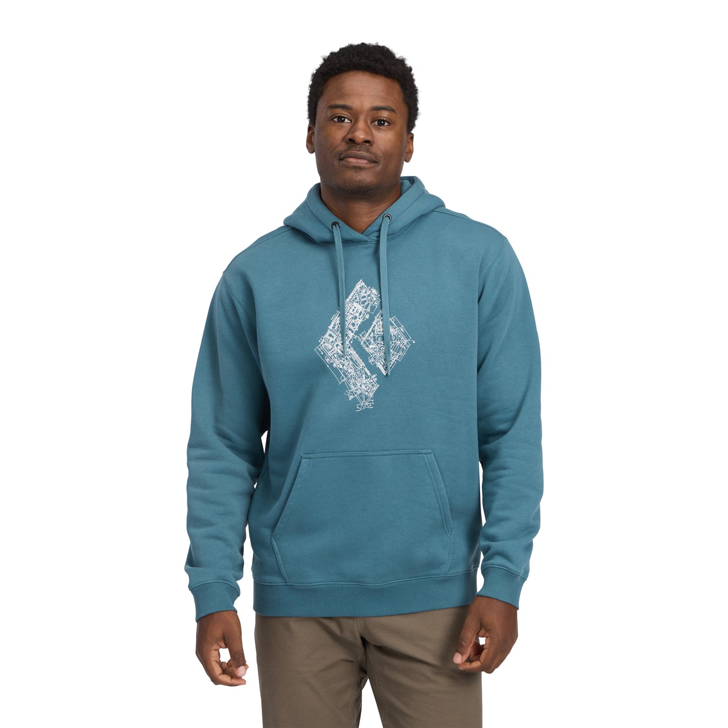 Black Diamond Men's Engineered Diamond Pullover Hoody