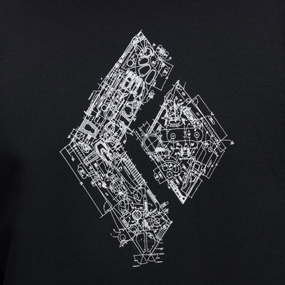 Black Diamond Men's Engineered Diamond Pullover Hoody