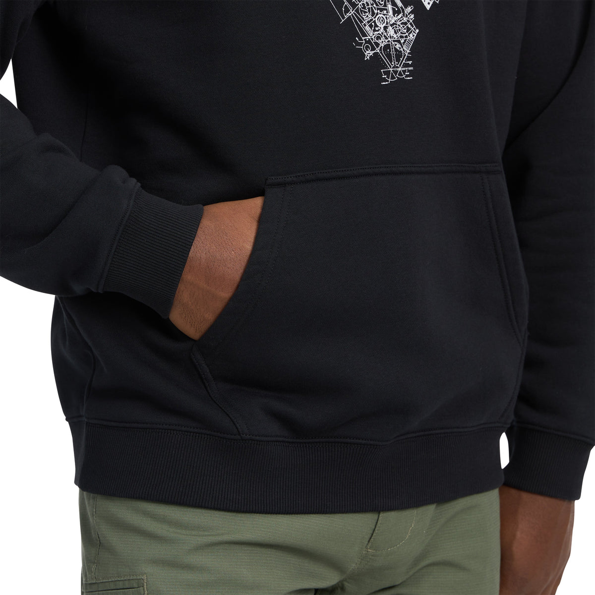 Black Diamond Men's Engineered Diamond Pullover Hoody