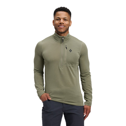 Black Diamond Men's Coefficient LT Quarter Zip Pullover