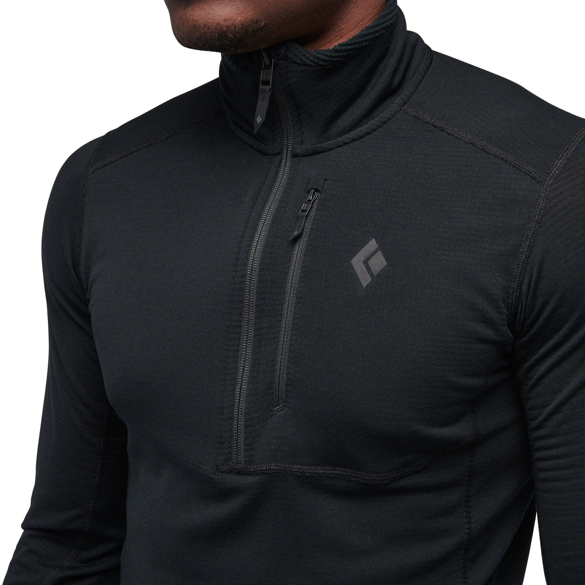 Black Diamond Men's Coefficient LT Quarter Zip Pullover