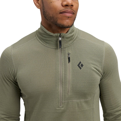 Black Diamond Men's Coefficient LT Quarter Zip Pullover