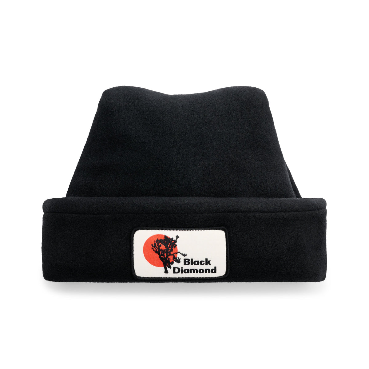 Black Diamond Pointed Fleece Beanie