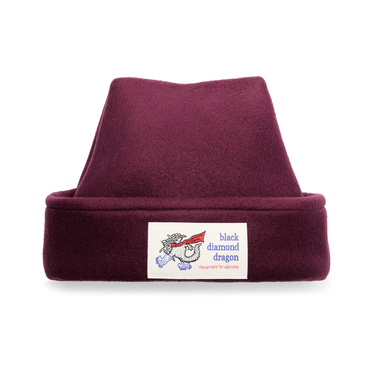 Black Diamond Pointed Fleece Beanie