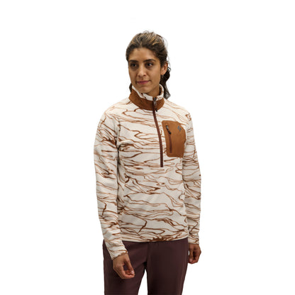 Black Diamond Women's Rift Half-Zip Fleece Jacket