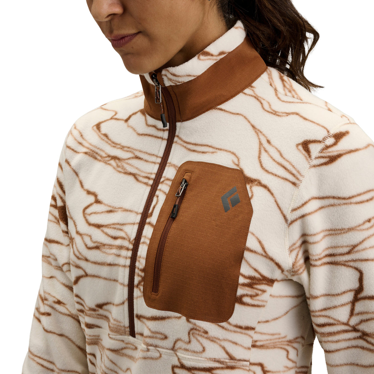 Black Diamond Women's Rift Half-Zip Fleece Jacket