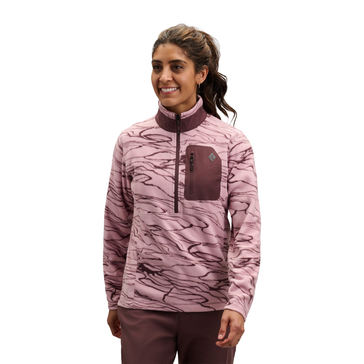 Black Diamond Women's Rift Half-Zip Fleece Jacket
