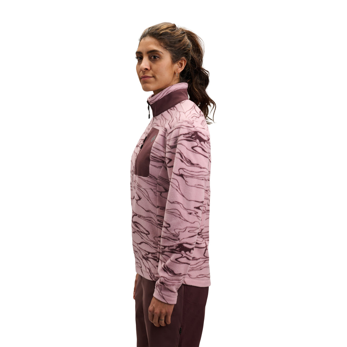 Black Diamond Women's Rift Half-Zip Fleece Jacket
