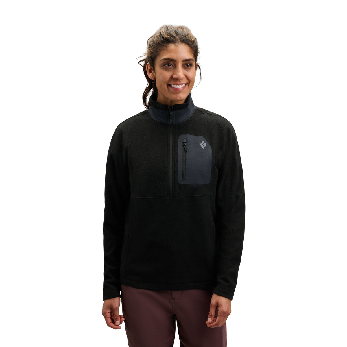 Black Diamond Women's Rift Half-Zip Fleece Jacket