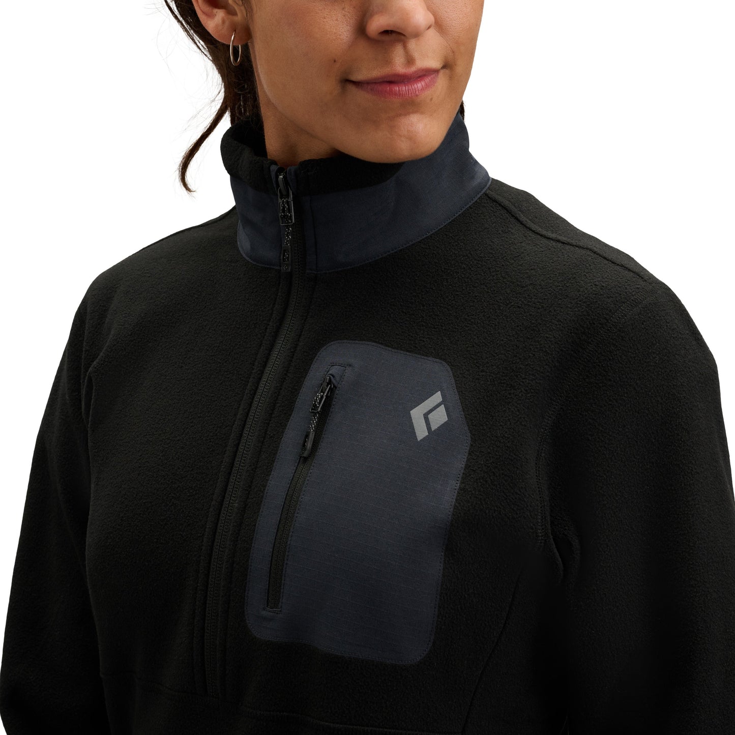 Black Diamond Women's Rift Half-Zip Fleece Jacket