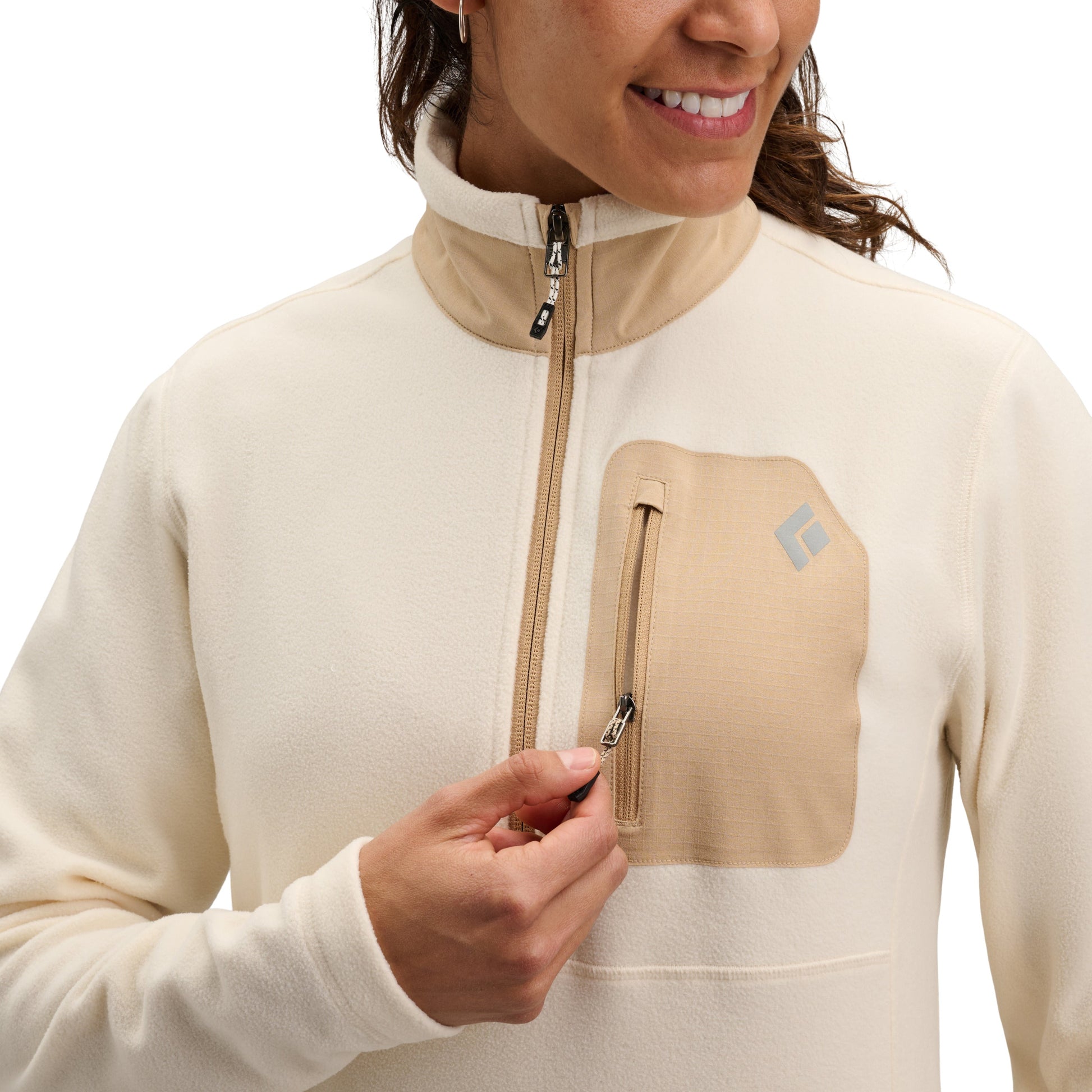 Black Diamond Women's Rift Half-Zip Fleece Jacket