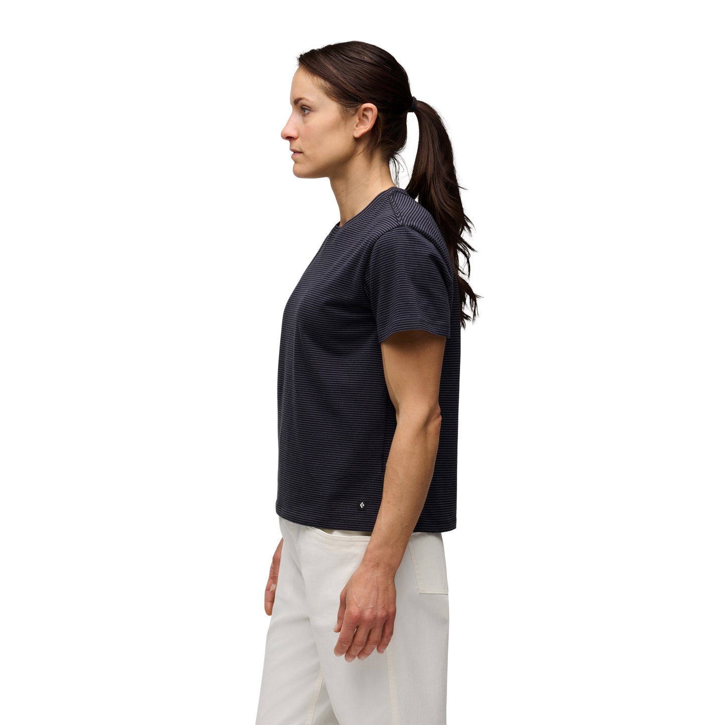 Black Diamond Women's BD Stripe Short Sleeve Tee Long