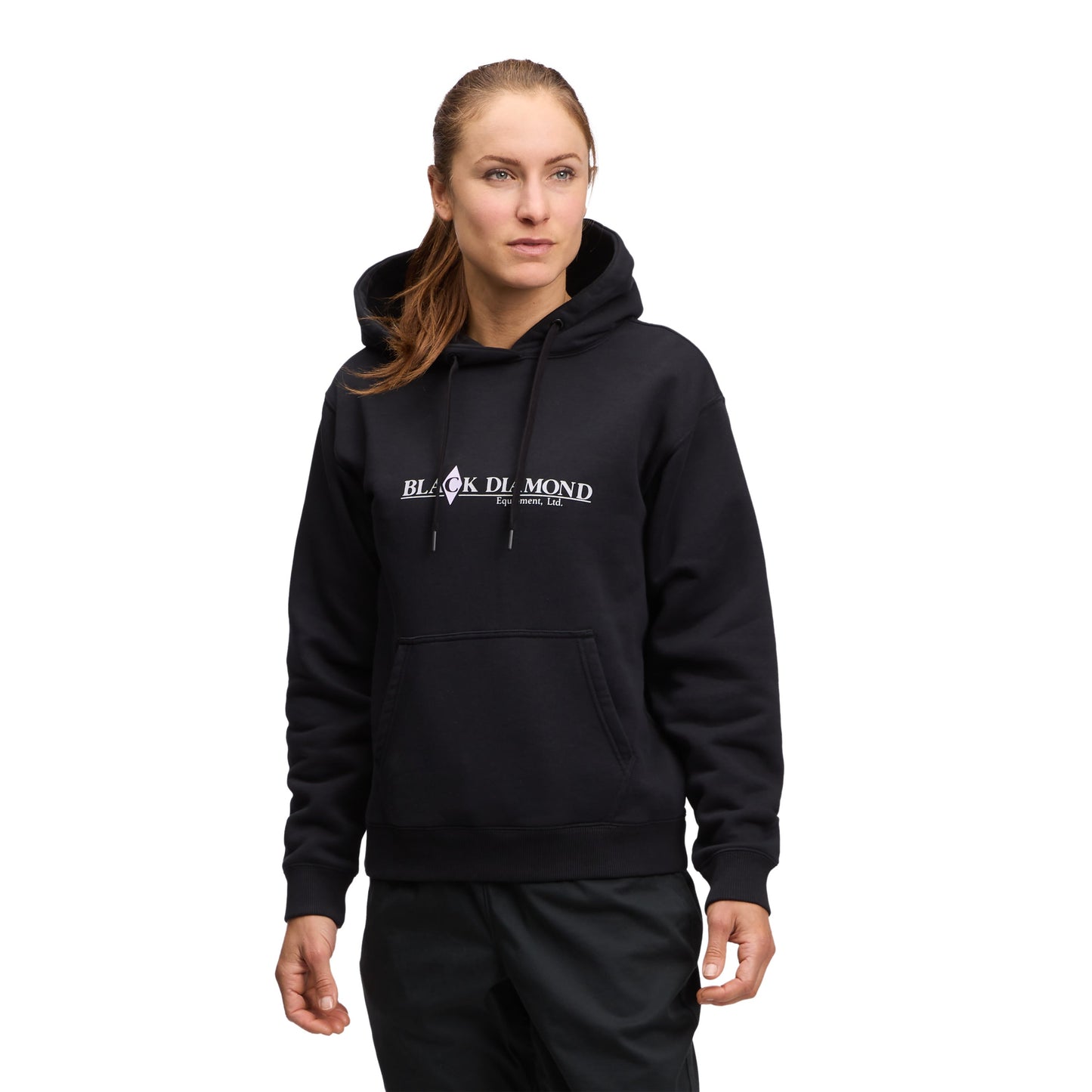 Black Diamond Women's Heritage Wordmark Pullover Hoody