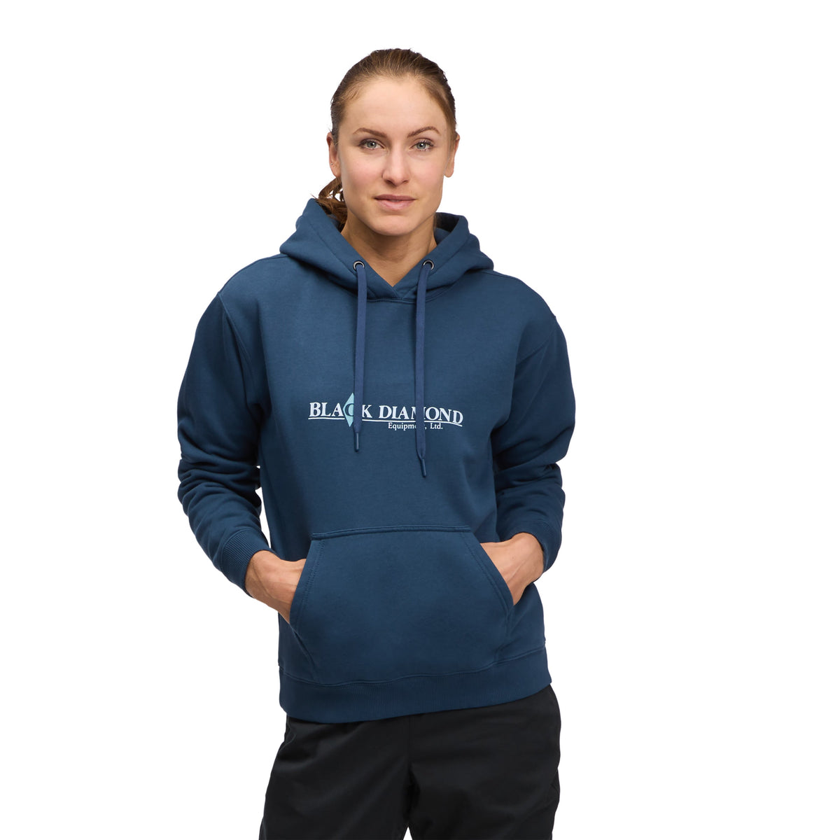 Black Diamond Women's Heritage Wordmark Pullover Hoody