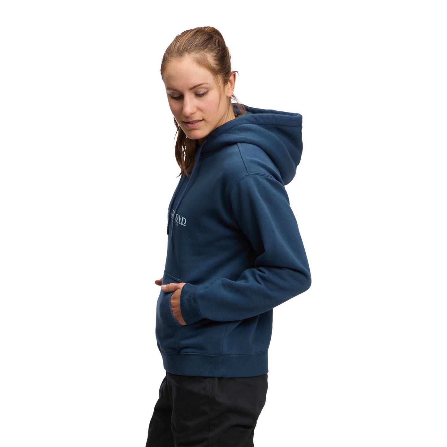 Black Diamond Women's Heritage Wordmark Pullover Hoody