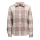 Pale Mauve-Off White Plaid