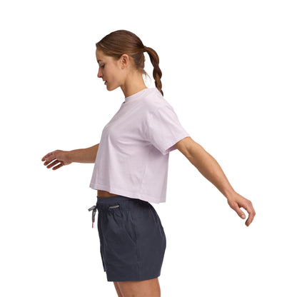 Black Diamond Women's Diamond Crop Short Sleeve Tee