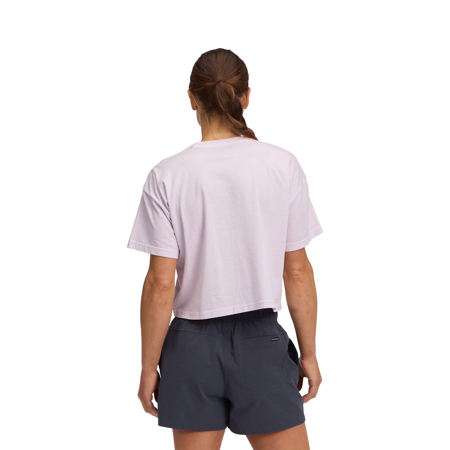 Black Diamond Women's Diamond Crop Short Sleeve Tee
