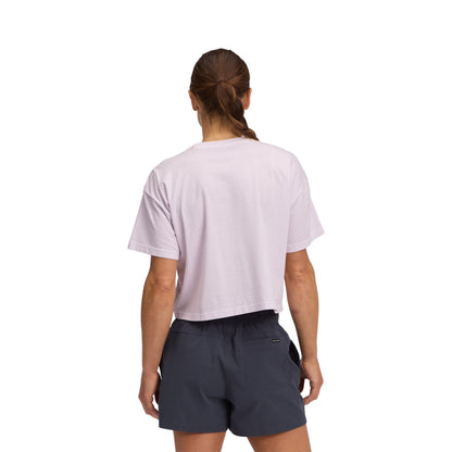 Black Diamond Women's Diamond Crop Short Sleeve Tee