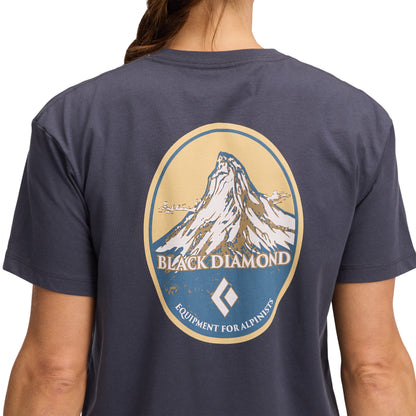 Black Diamond Women's Heritage Badge Short Sleeve Tee