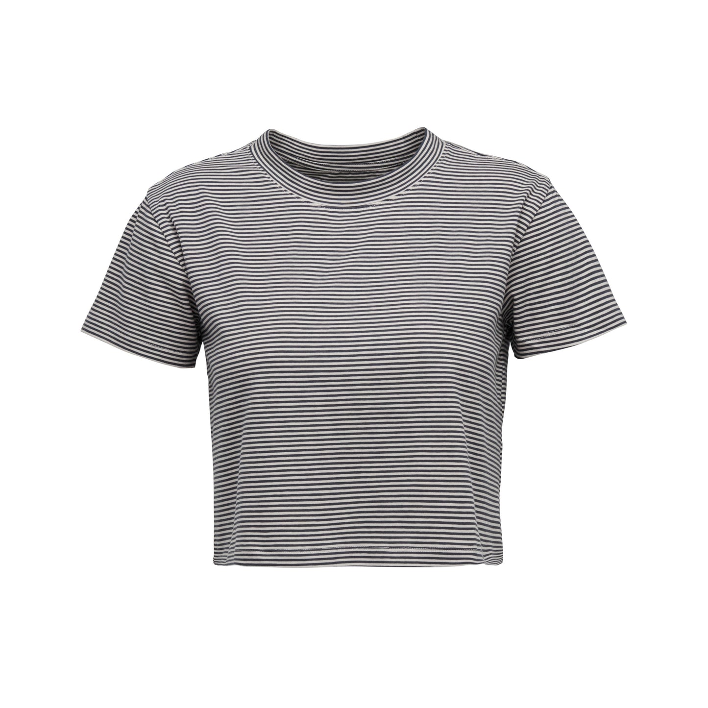 Black Diamond Women's BD Stripe Crop Short Sleeve Tee
