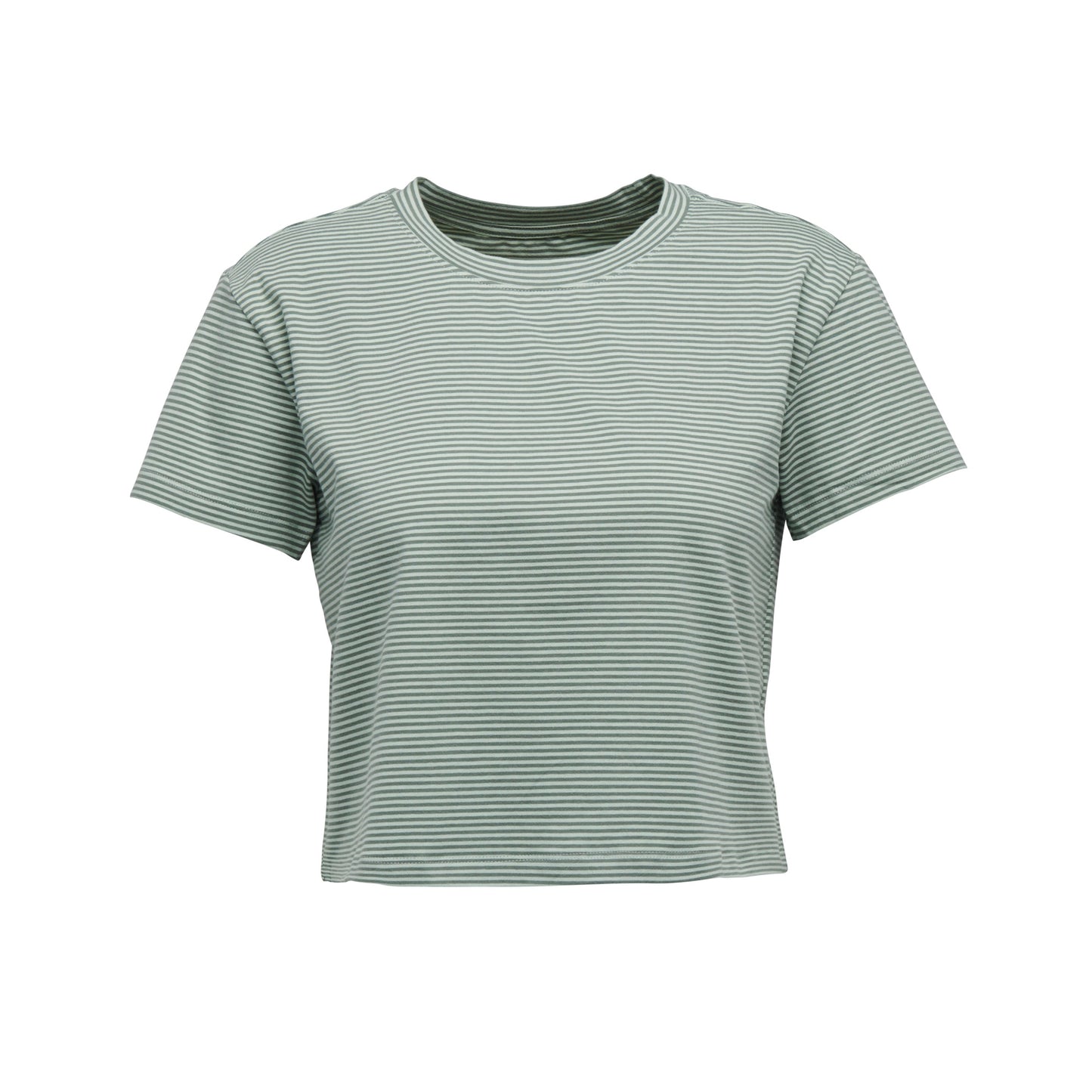 Black Diamond Women's BD Stripe Crop Short Sleeve Tee