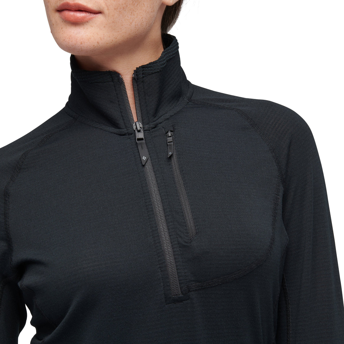 Black Diamond Women's Coefficient LT Quarter Zip Pullover