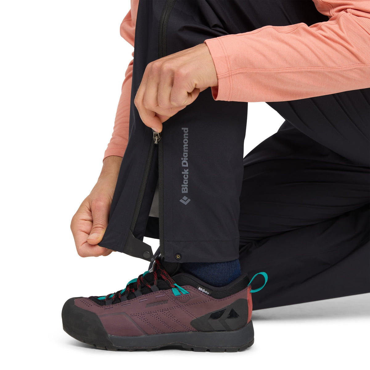 Black Diamond Women's Fineline Stretch Full Zip Pants