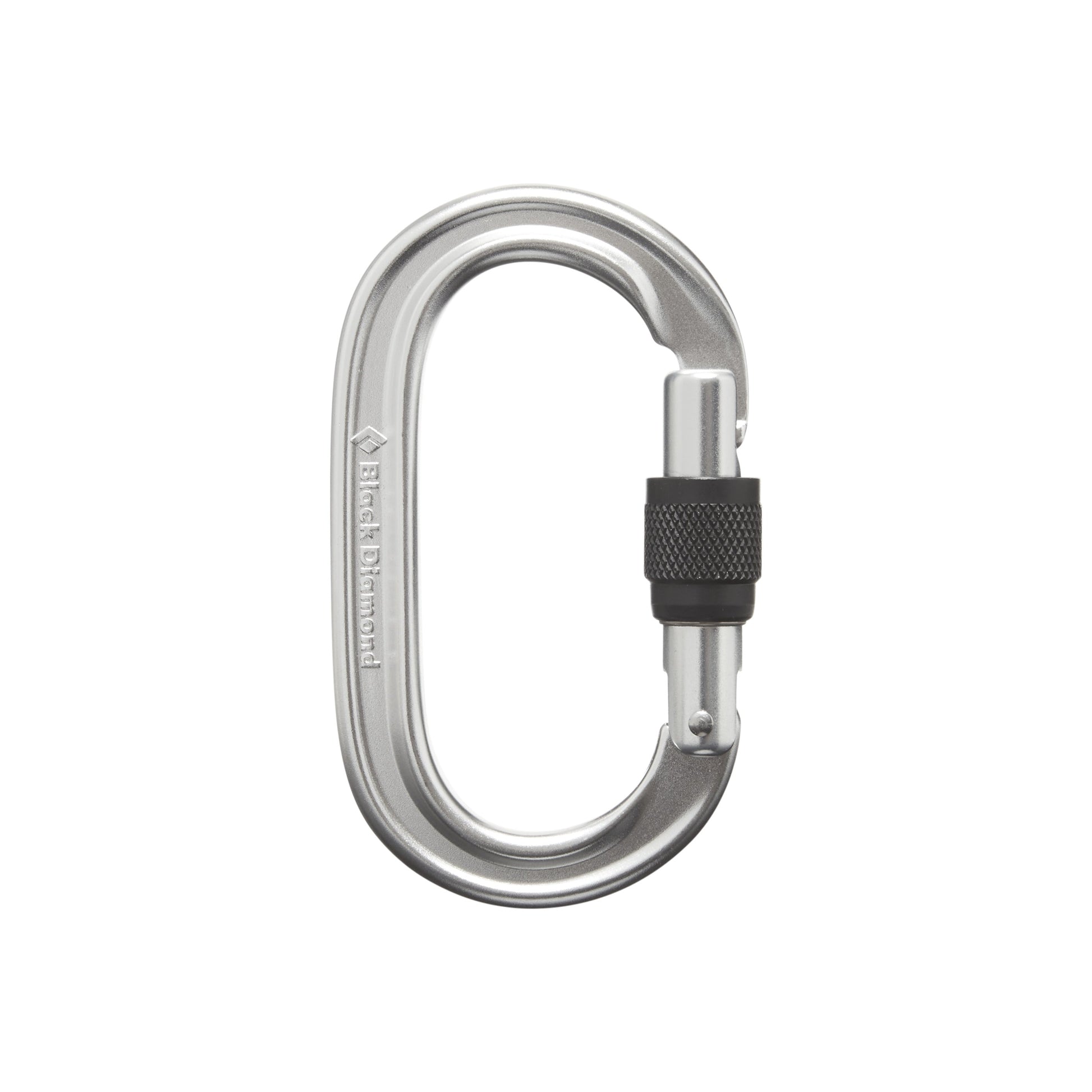 Black Diamond Oval Keylock Screwgate Carabiner