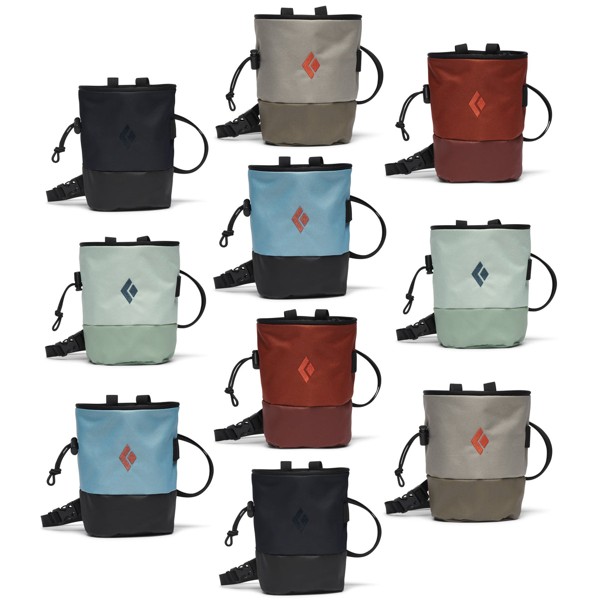 Black Diamond Mojo Zip Chalk Bag 10 Pack