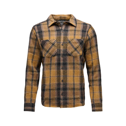Flax-Black Plaid,XS