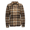Bark Brown-Off White Plaid