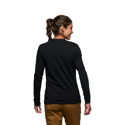 Black Diamond Women's Heritage Wordmark Long Sleeve Tee