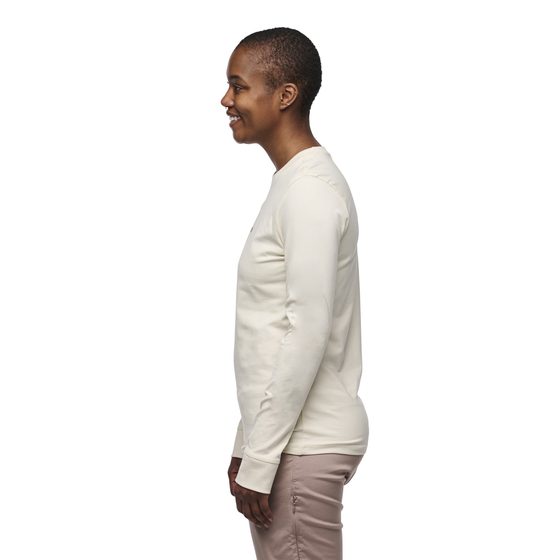 Black Diamond Women's Heritage Wordmark Long Sleeve Tee