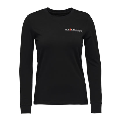 Black Diamond Women's Heritage Wordmark Long Sleeve Tee