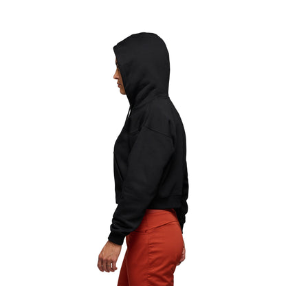 Black Diamond Women's Crop Pullover Hoody