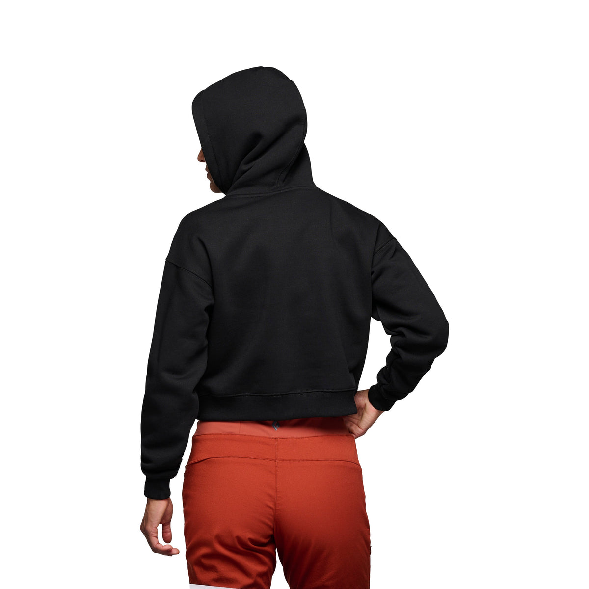 Black Diamond Women's Crop Pullover Hoody