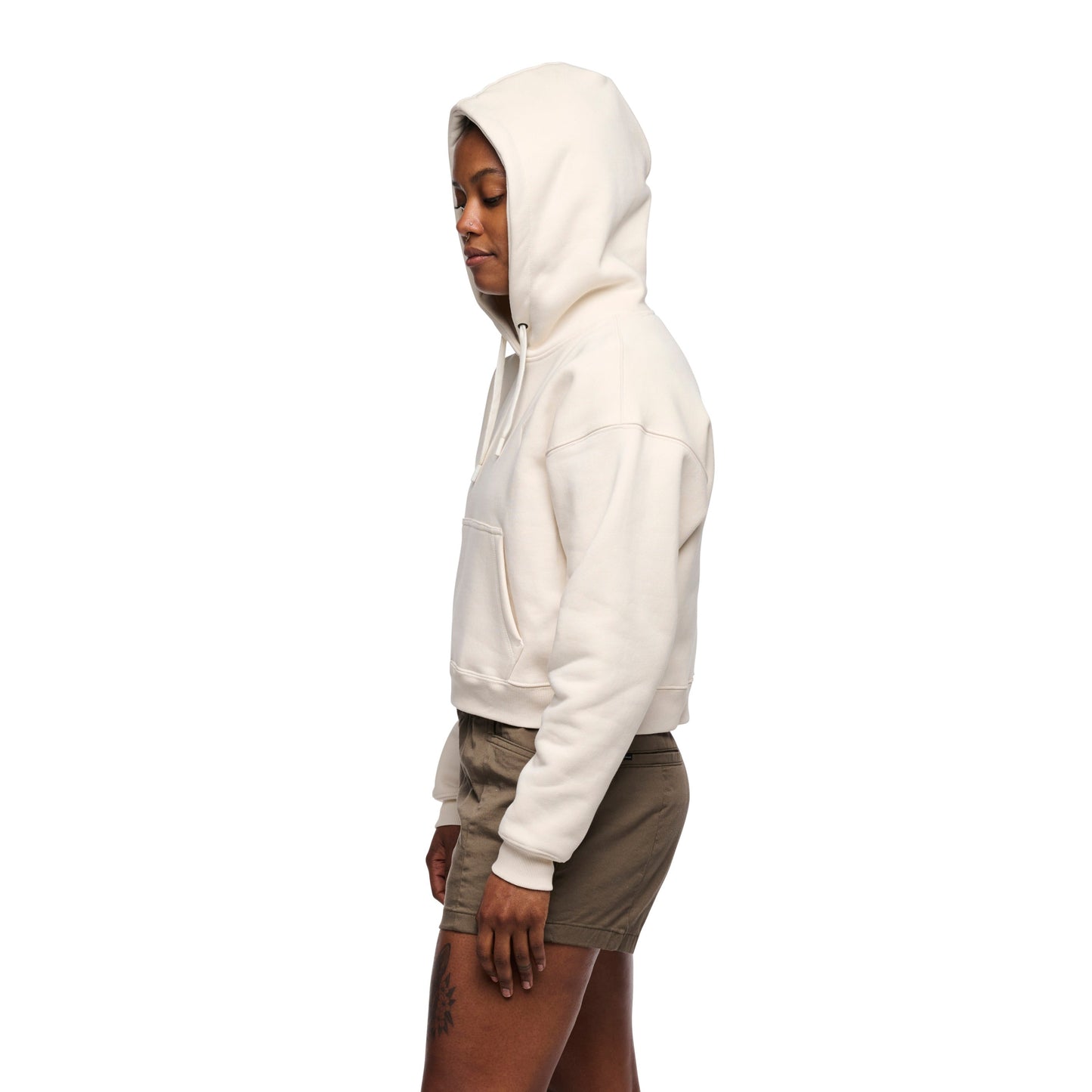 Black Diamond Women's Crop Pullover Hoody