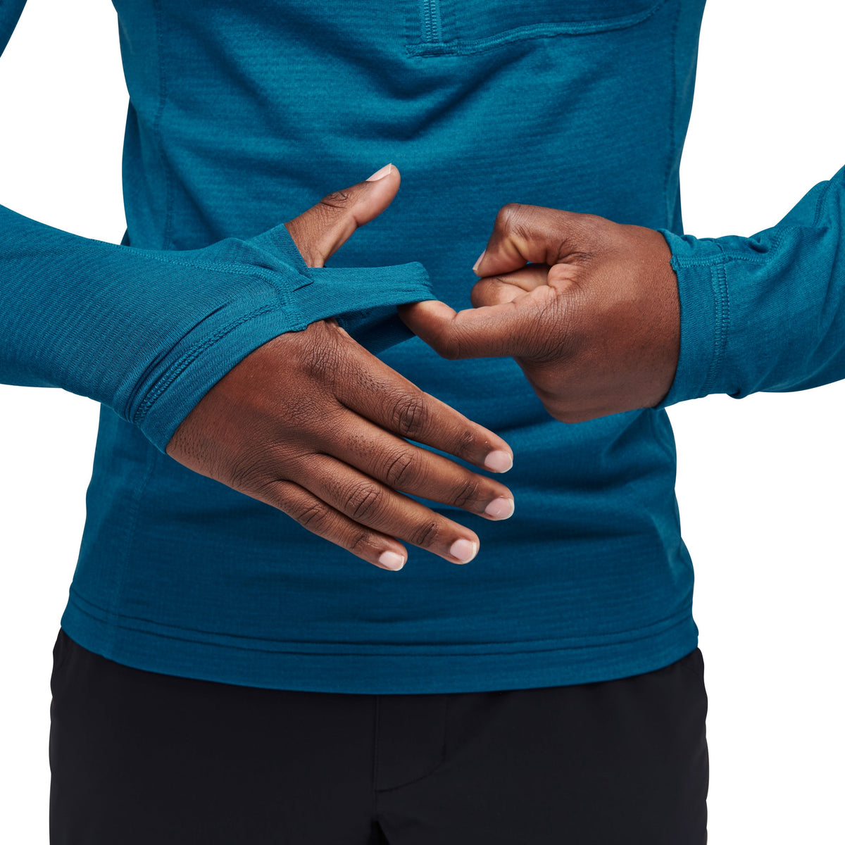 Black Diamond Men's Coefficient LT Quarter Zip Pullover - Past Season